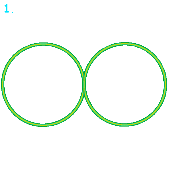 Kurze Anelitungsanimation von einer Torus konstrukition Anleitung: einen Torus (Donut-Form) zeichnen